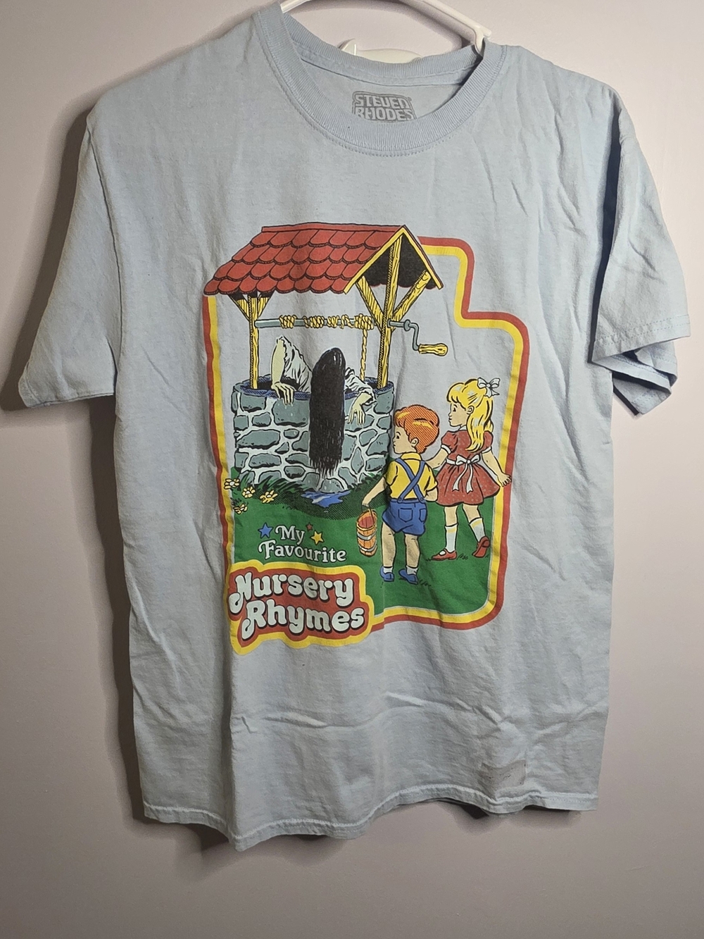 Steven Rhodes Horror Graphic T-shirt Sz M